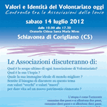 CSV Cosenza: Valori e Identità del Volontariato oggi
