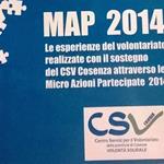 MAP 2014- Progetto " Ricerca sul Volontariato nell'Alto Jonio". Risultati.