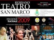 Rossano- Stagione teatrale 2009