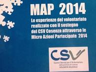 MAP 2014- Progetto " Ricerca sul Volontariato nell'Alto Jonio". Risultati.