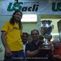 Il Sindaco di Trebisacce premia il vincitore del XXIV Trofeo Deliart SPINGOLA MICHELANGELO